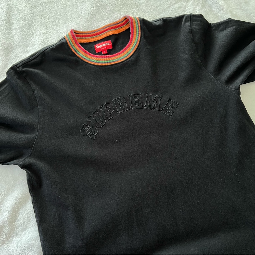 Supreme Multicolor Striped Rib L/S Top - Picture 8 of 10